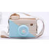 2019 Cute Nordic Hanging Wooden Camera Toys Kids Toys Gift 9.5X6X3cm Room Decor Furnishing Articles Christmas Gift  Wooden Toy
