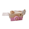 2019 Cute Nordic Hanging Wooden Camera Toys Kids Toys Gift 9.5X6X3cm Room Decor Furnishing Articles Christmas Gift  Wooden Toy