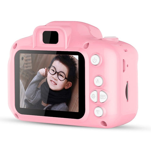 Rechargeable Kids Mini Digital Camera 2.0 Inch HD Screen 2mega  pixels 1080P Projection Video Camera Gift For Children  Kids Toy