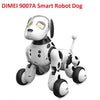 DIMEI 9007A Smart Robot Dog 2.4G Wireless Remote Control Kids Toy Intelligent Talking Robot Dog Toy Electronic Pet Birthday Gift